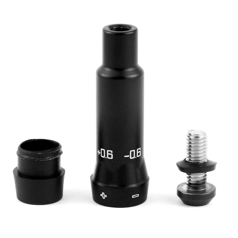 Golf Obsession adapter sleeve on Ping G400 demonstrates secure fit.