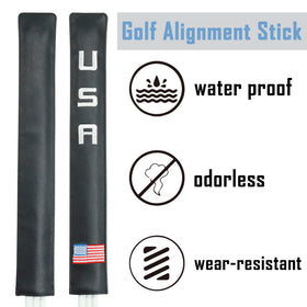 Golfupp 14x2 inch stick case designed to hold at least three sticks.