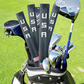 Golfupp stick case designed to fit neatly in most golf bags.