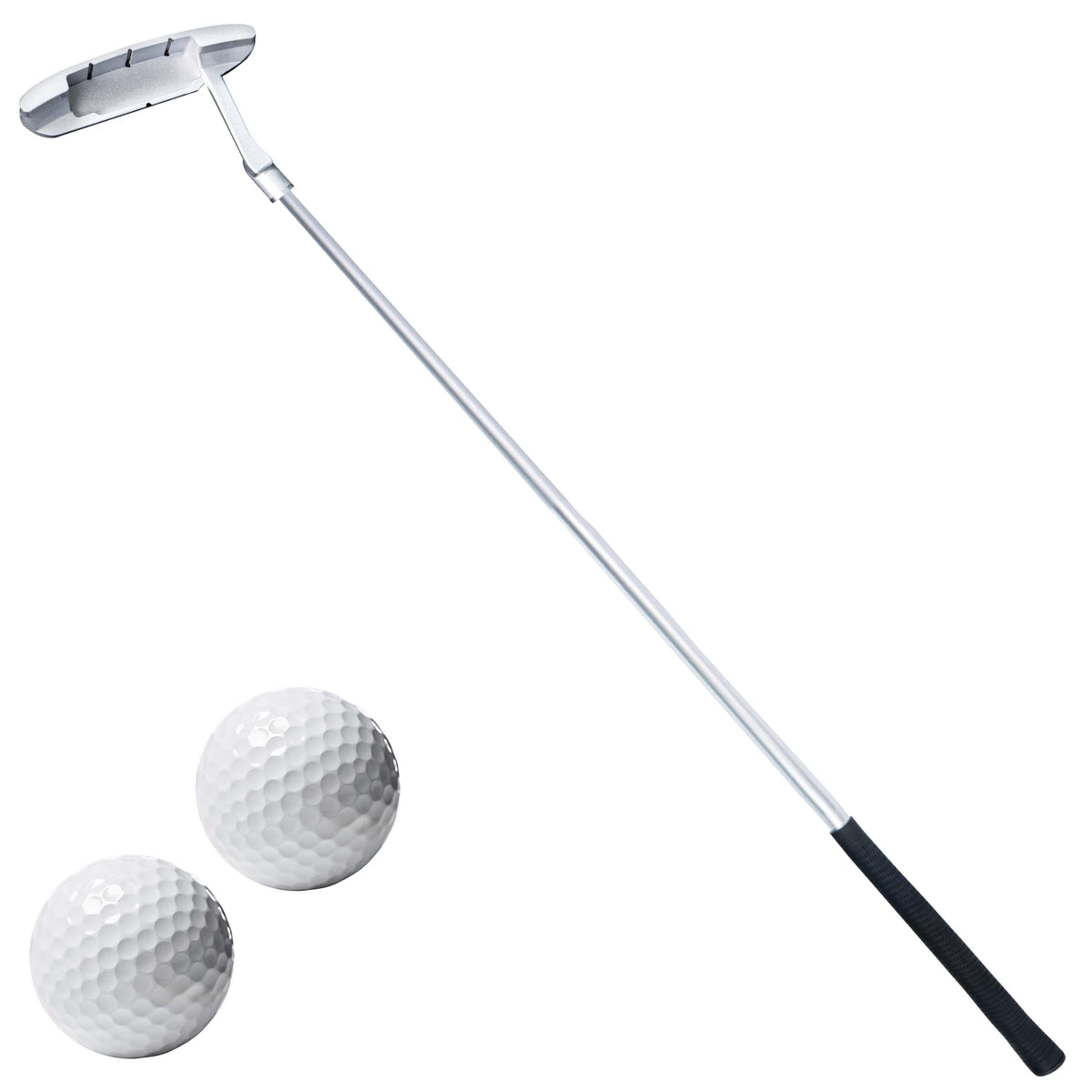 Golfupp putter head close-up shows premium build for precise feel and balance