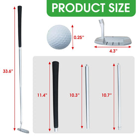 Golfupp putter reticle alignment aid boosts confidence for accurate alignment