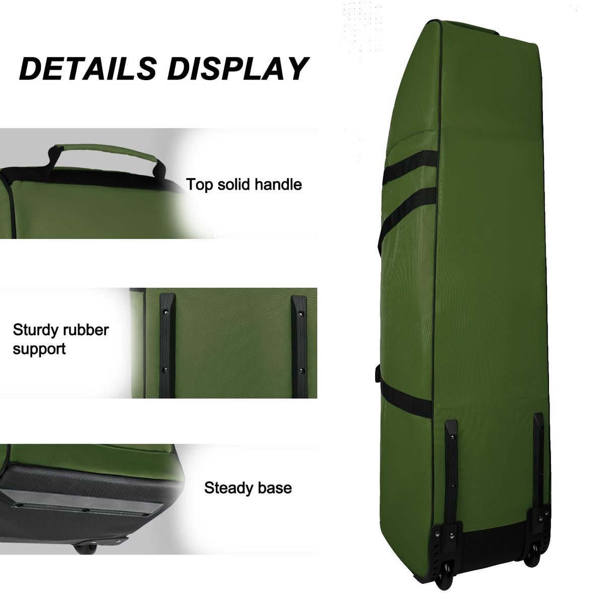 Goloni foldable golf luggage design fits compact storage at home