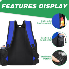 Goloni bag elastic water bottle pocket keeps hydration within reach