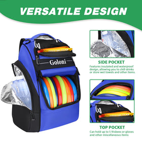 Goloni bag lightweight, portable design suitable for quick rounds and travel