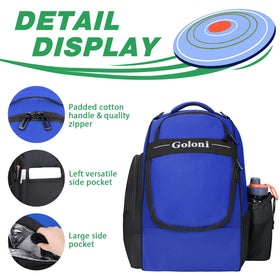 Goloni bag upper compartment ideal for clothing or small items