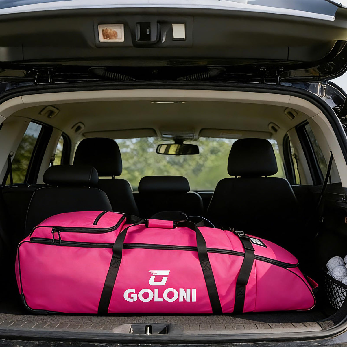 Goloni foldable design stores compactly when not in use