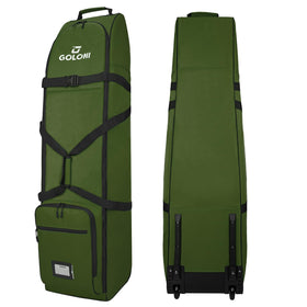 Goloni golf travel bag with wheels transports clubs through airports