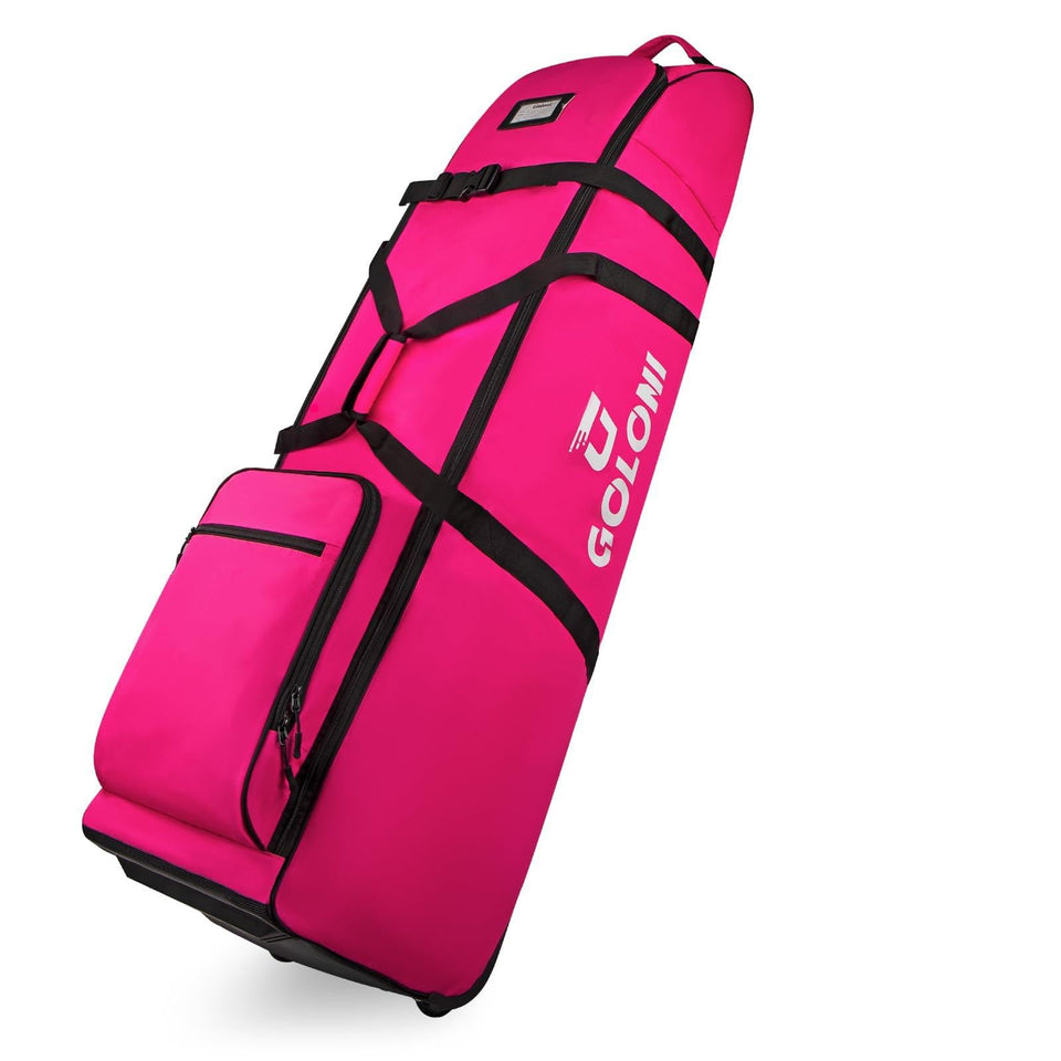 Goloni golf travel bag with wheels for effortless airport transport