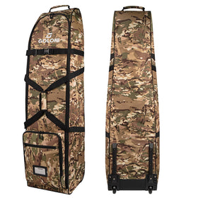 Goloni golf travel bag with wheels enabling smooth airport transport and club protection.