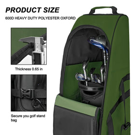 Goloni green golf travel bag adds stylish, practical gear for travelers