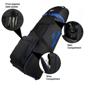 Goloni large capacity fits a full 14-club set and keeps gear organized