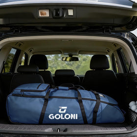 Goloni multiple accessory pockets organize tees, gloves, and tools.