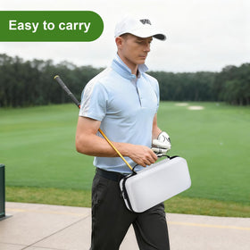 Golracejoy case demonstrates 21-ball capacity for easy organization.