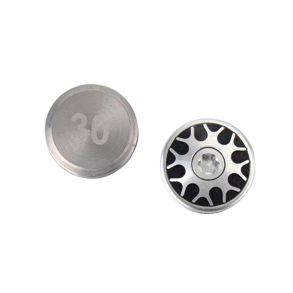 GOOACTION golf putter weights 30g in black finish for adjustable balance on the green.