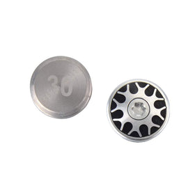 GOOACTION golf putter weights 30g in black finish for adjustable balance on the green.