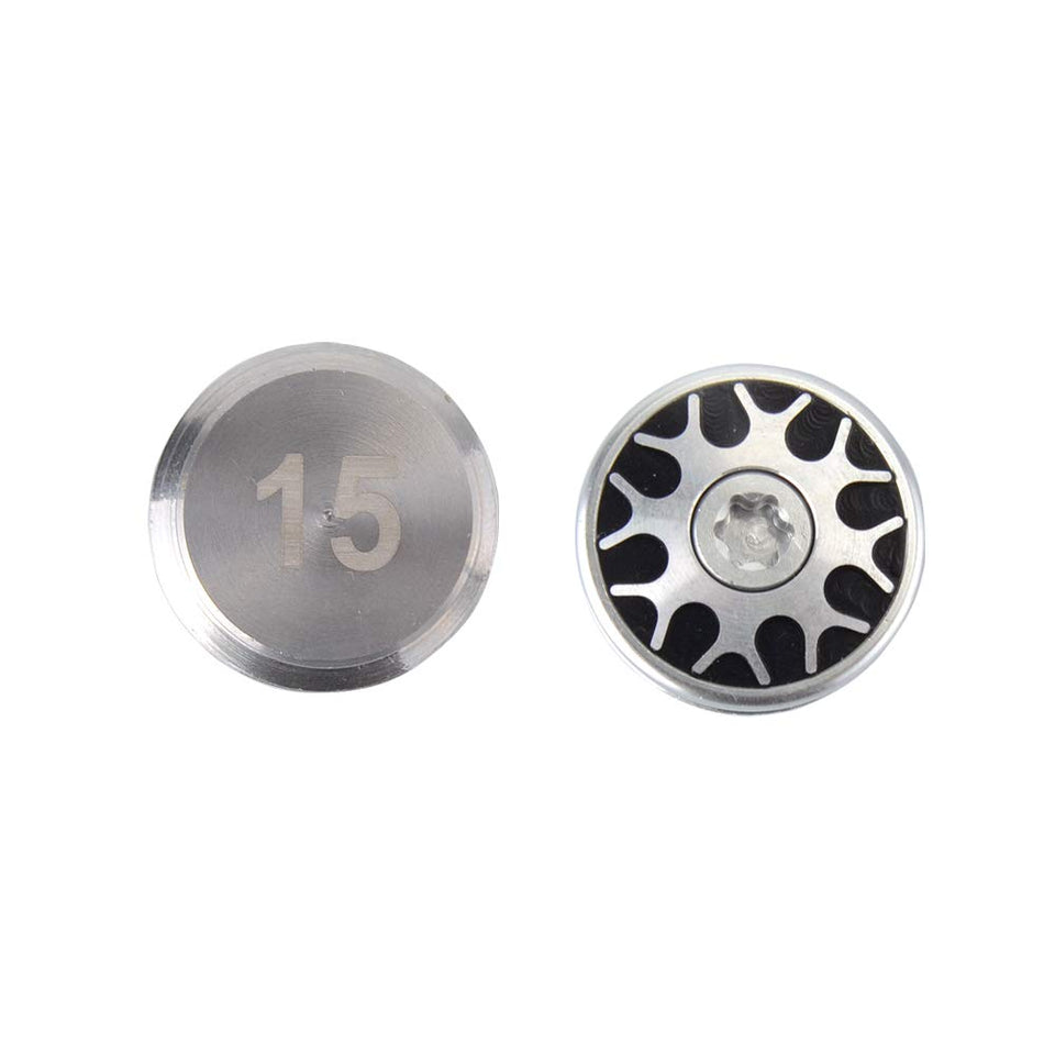GOOACTION golf putter weights 15g pack showing Stroke Lab compatibility for precise feel.