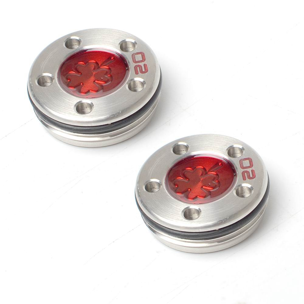 GOOACTION red four-leaf clover putter weights for Newport series balance on greens