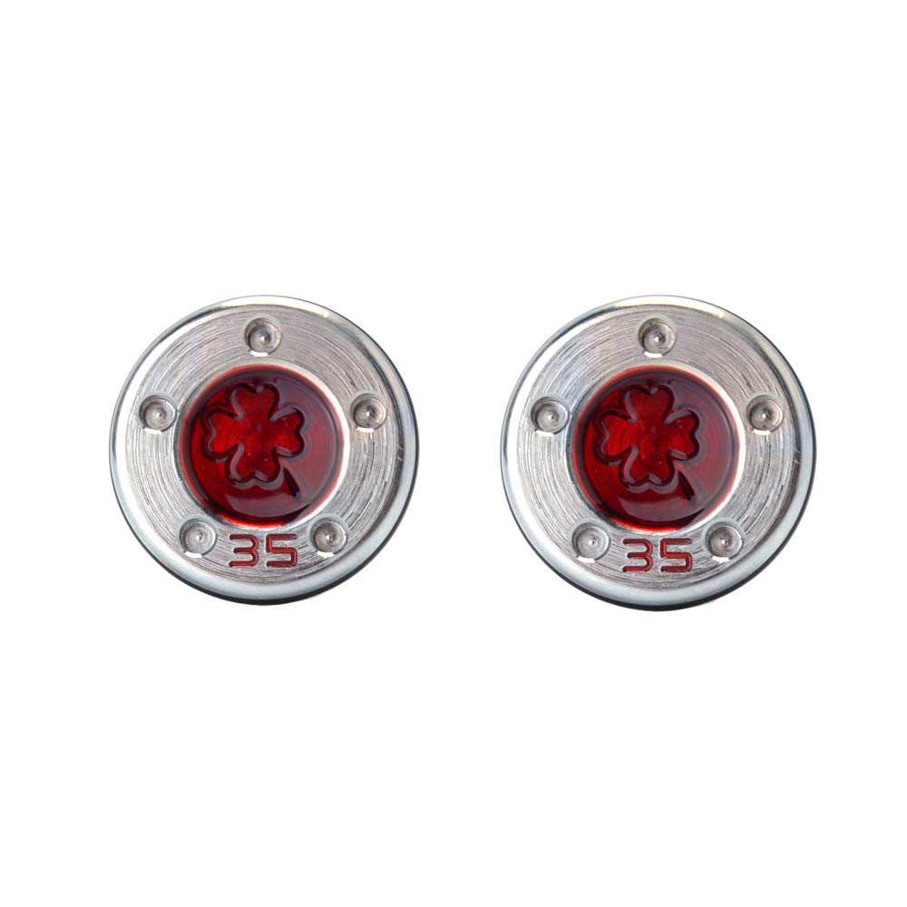 GOOACTION golf putter weights red clover side profile highlighting design.