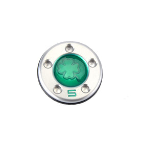 GOOACTION green four-leaf clover putter weights improve stability on greens