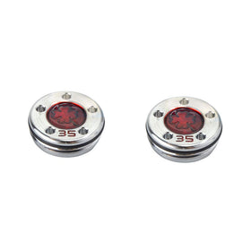 GOOACTION stainless steel 35g weight close-up shows durable craftsmanship.