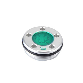 GOOACTION stainless steel putter weights with green clover pattern for durability