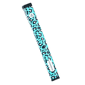 GOODPUTTS Leo leopard grip on a putter boosts style and control for confident putting