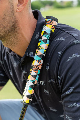 GOODPUTTS leopard-pattern grip on a club supports stylish performance