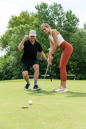 GOODPUTTS silicone-material grip delivers durable, lightweight comfort during rounds