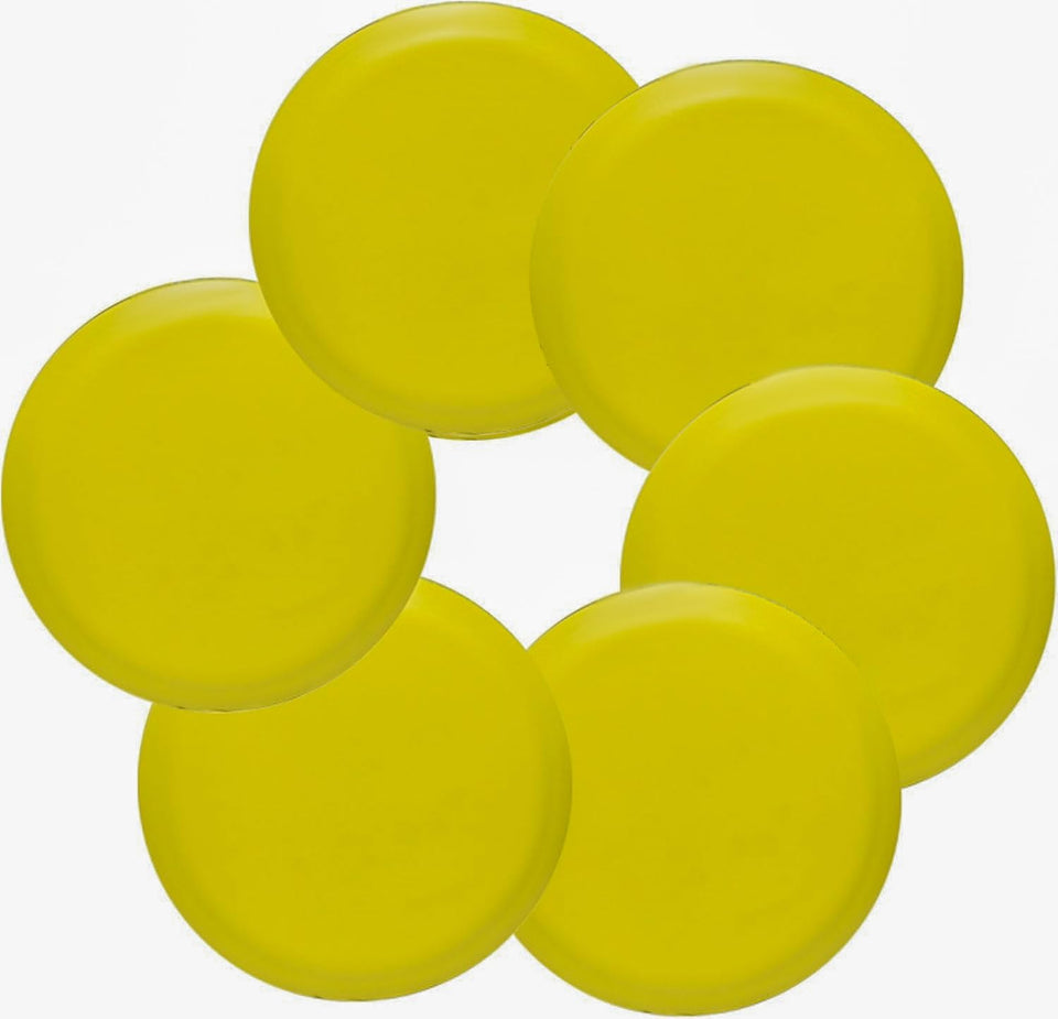 GOOSO Disc Golf Driver with empty design surface for DIY customization and creativity.