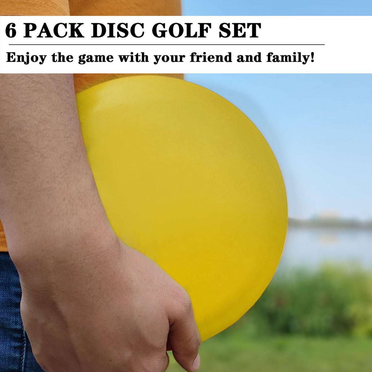 GOOSO Disc Golf Driver's wide rim boosts distance potential on longer holes.