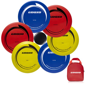 GOOSO disc golf set with bag ready for outdoor practice and fun