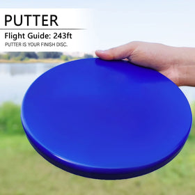 GOOSO blue midrange disc highlighting glide and accuracy