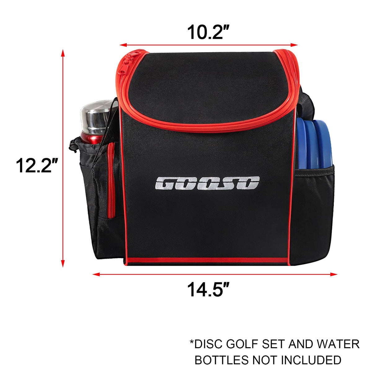 GOOSO portable backpack to carry discs to the course.