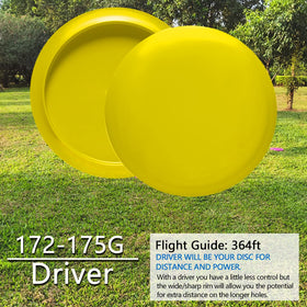 GOOSO 8-driver discs providing longer flights and better distance glide