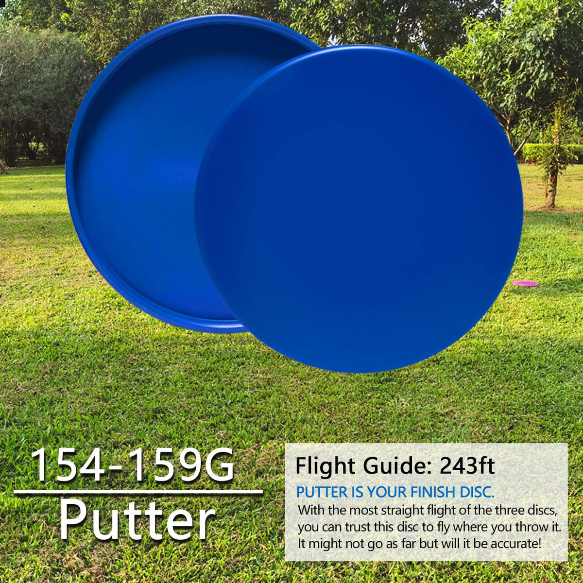 GOOSO 8-midrange discs offering reliable mid-distance control in wind