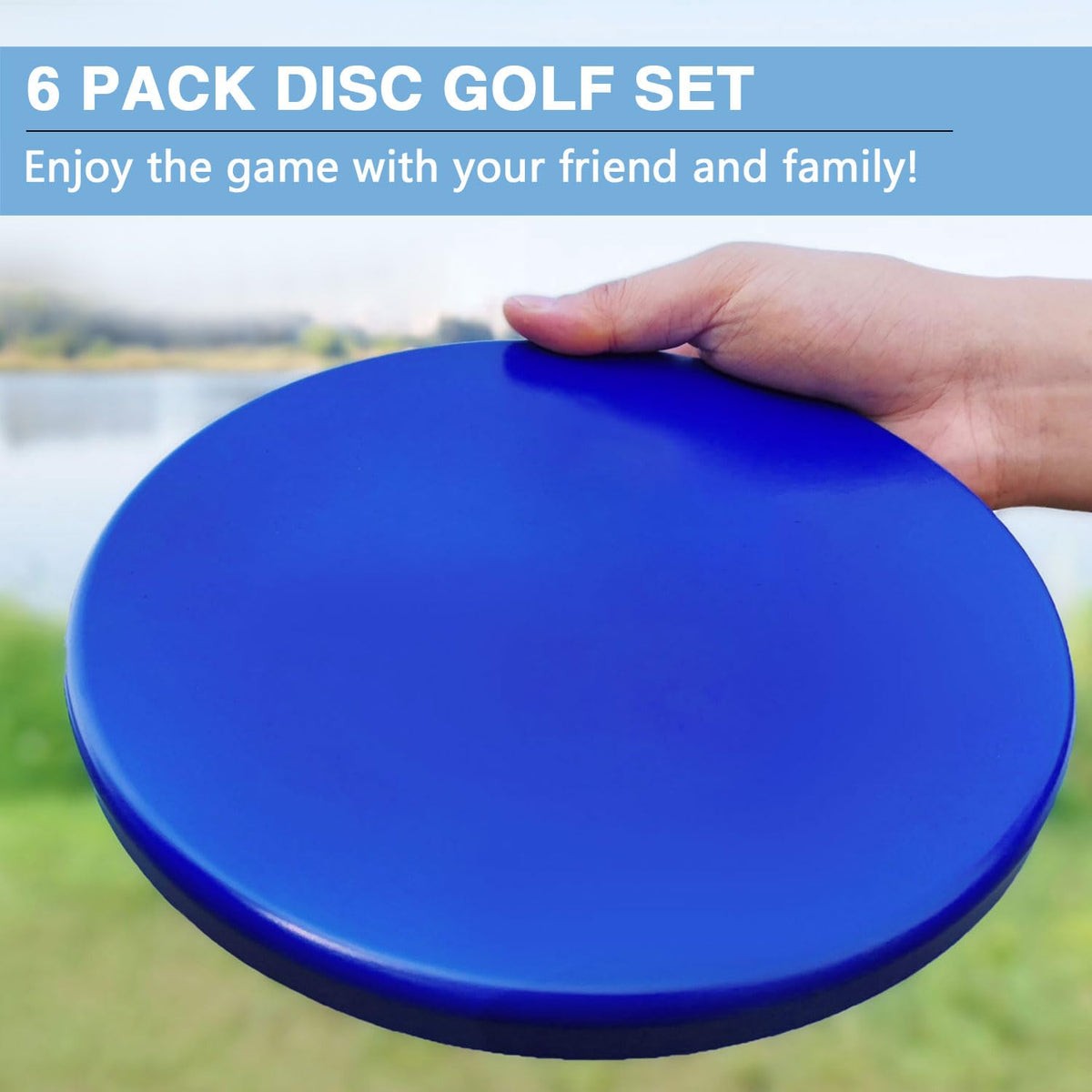 GOOSO 152–156 g putter weight supports stable throws and control.