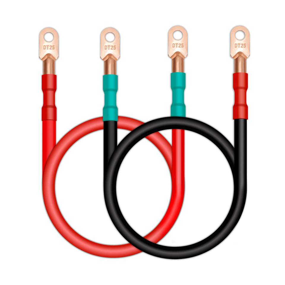Gopayia 4 AWG EZGO TXT cables for 1994-UP golf carts deliver reliable power