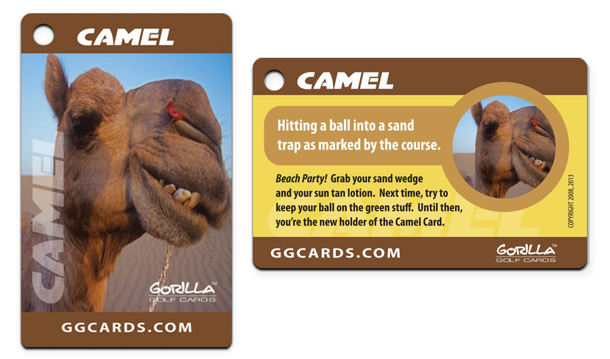 Gorilla Golf Cards hang bag showcase convenient organization during rounds and easy retrieval.