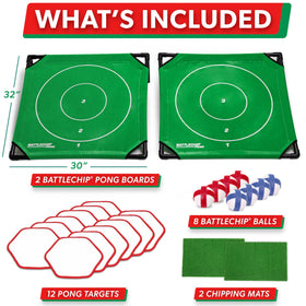 GoSports BattleChip Pong beach and backyard use for sunny fun.