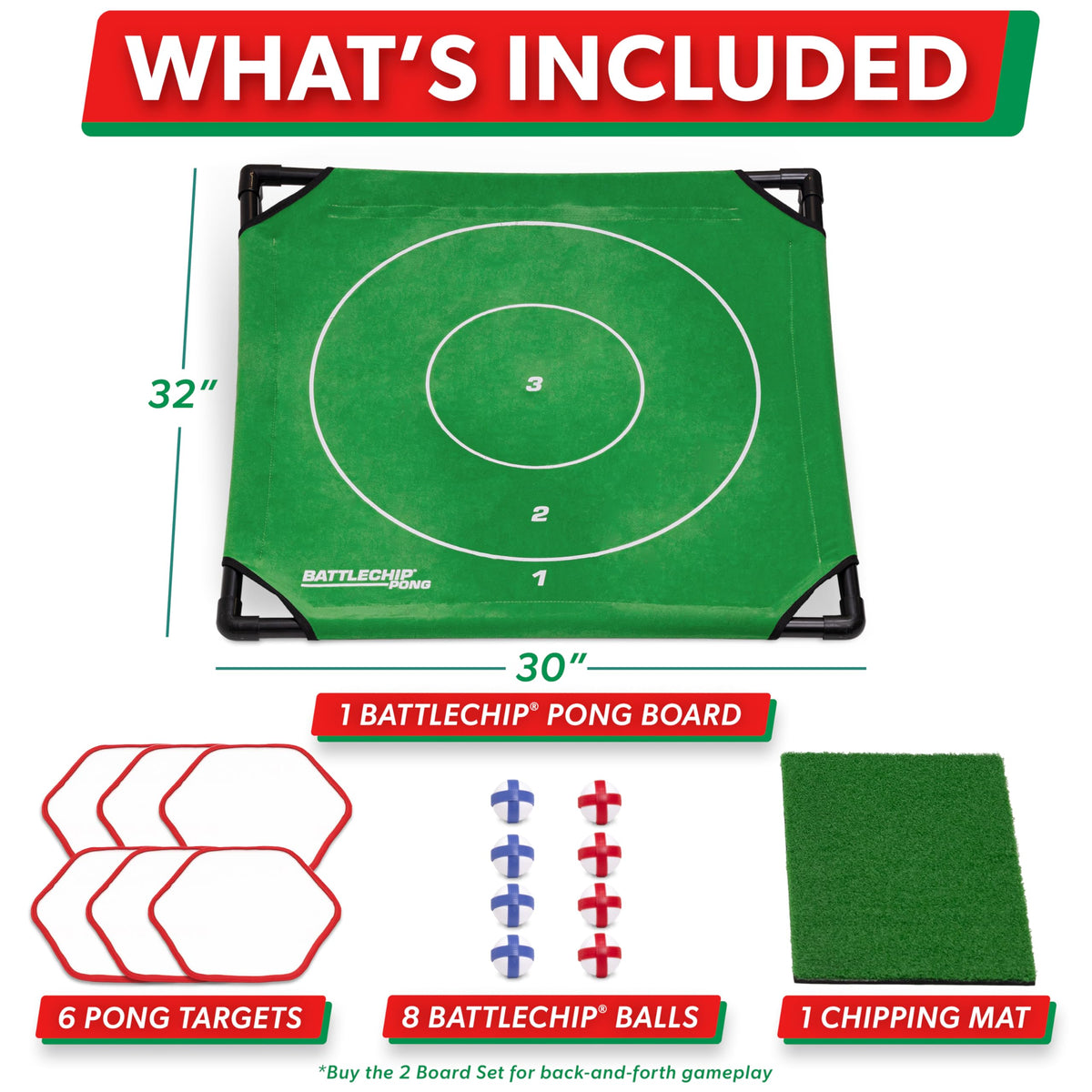 GoSports BattleChip Pong beach-play setup adds sunny backyard excitement.