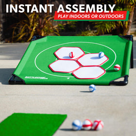 GoSports BattleChip Pong indoor-outdoor use for versatile game nights.