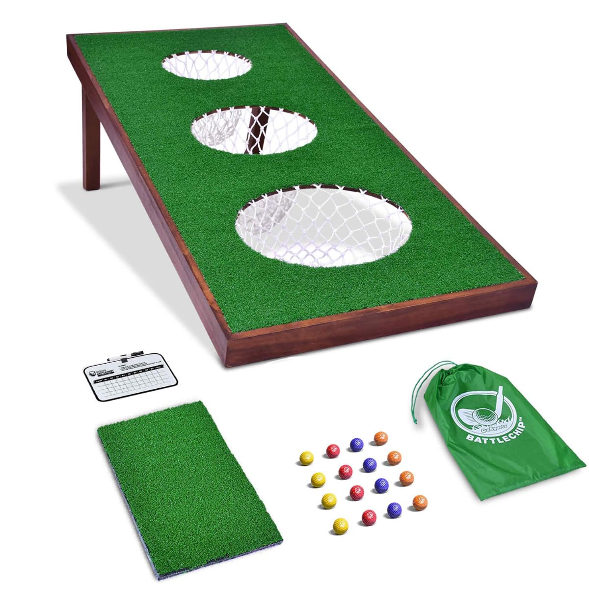 GoSports BattleChip Pro target board 4x2 for portable backyard chipping fun.