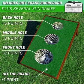 GoSports BattleChip Versus hitting mats enabling stable chipping practice