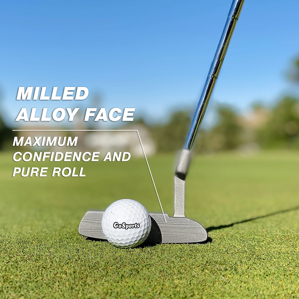 GoSports Classic Putter right-handed setup for versatile play.