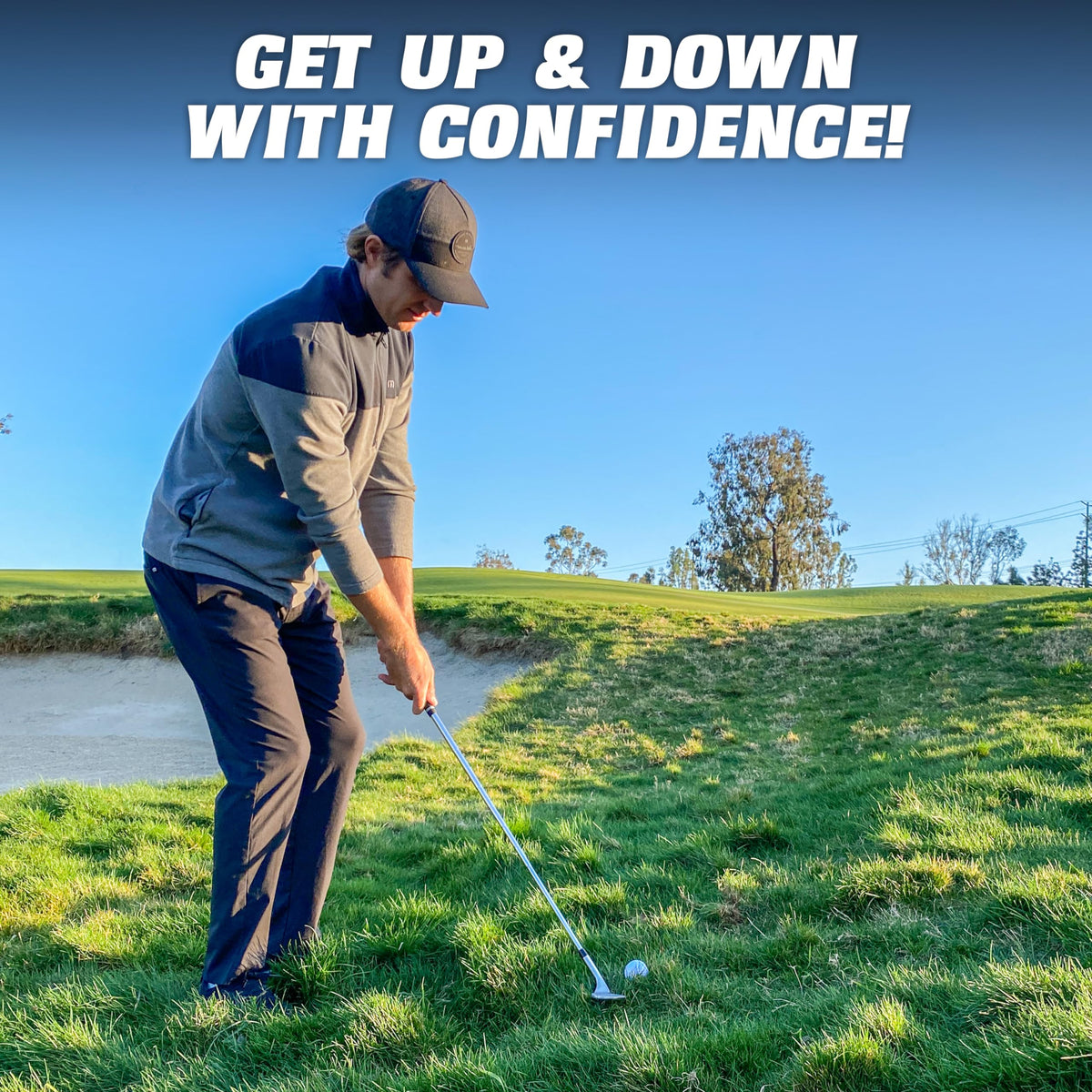 GoSports illegal max spin wedge 60 lob face—high flop shots with spin.