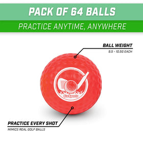 GoSports foam balls with limited-flight design for controlled backyard sessions.