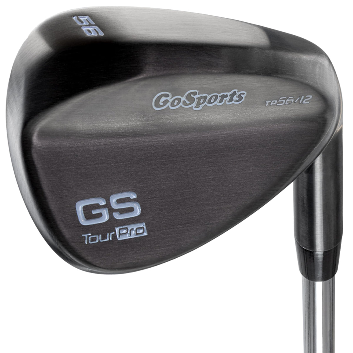 GoSports Tour Pro 56° sand wedge with black finish for versatile play.