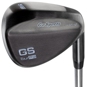 GoSports Tour Pro 56° sand wedge with black finish for versatile play.