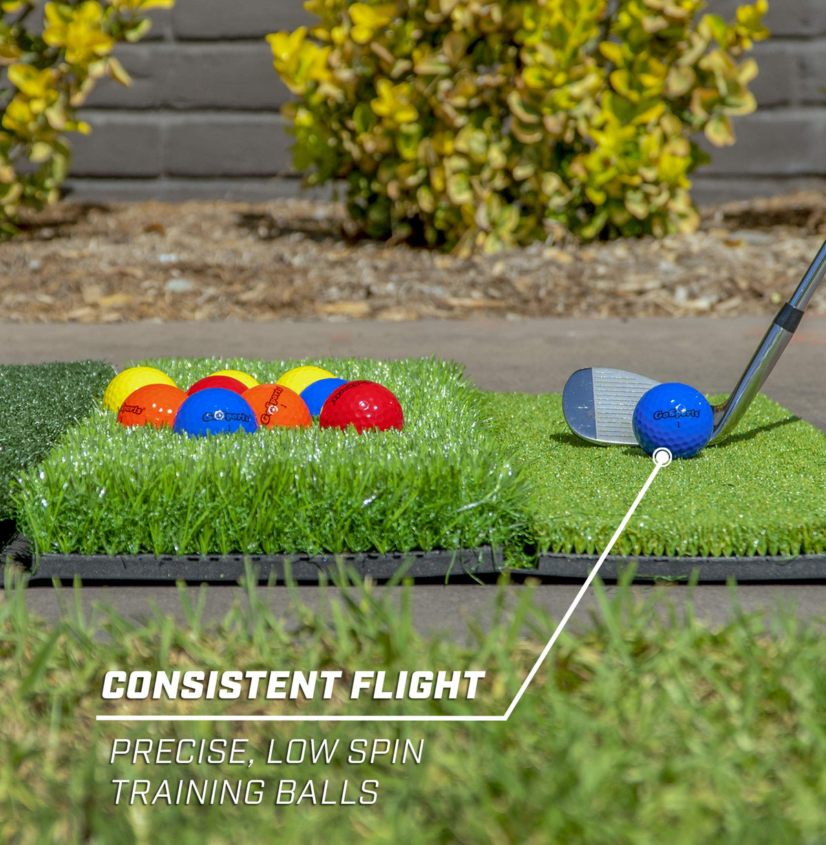 GoSports two-piece urethane balls offer durable training for repeated sessions.