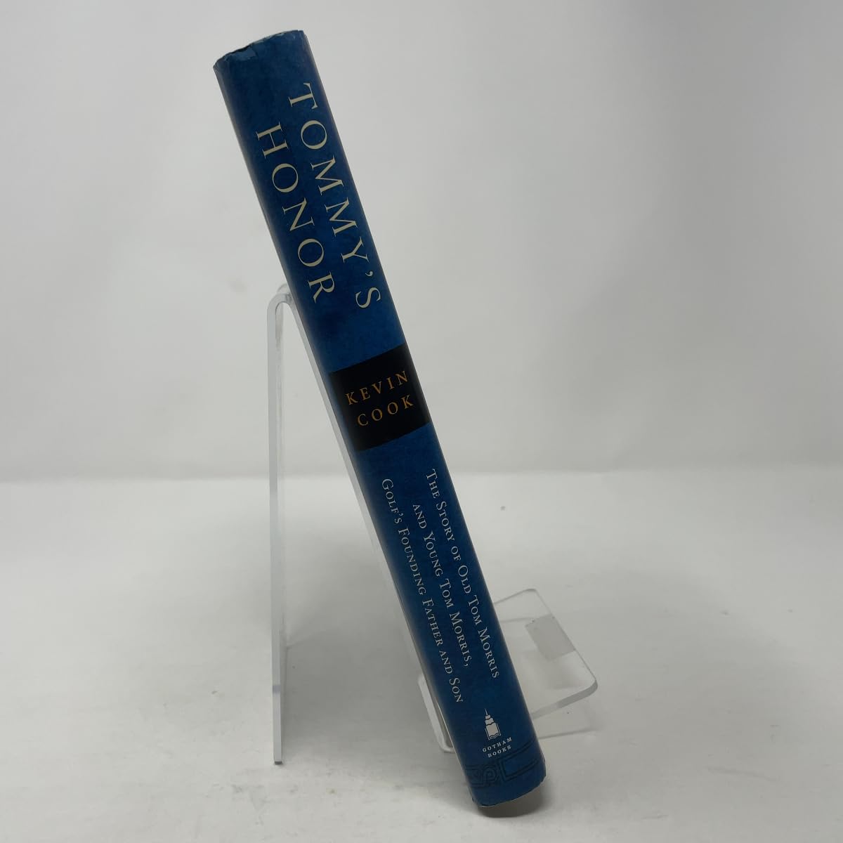 Gotham Books Tommy's Honor back-cover highlights themes and invites readers to explore golf history.